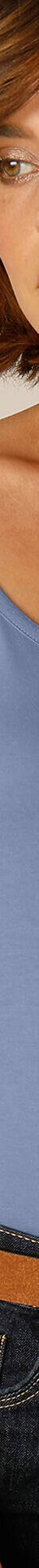 Débardeur fines bretelles coton uni (bleu grisé) Débardeur fines bretelles coton uni (bleu grisé)